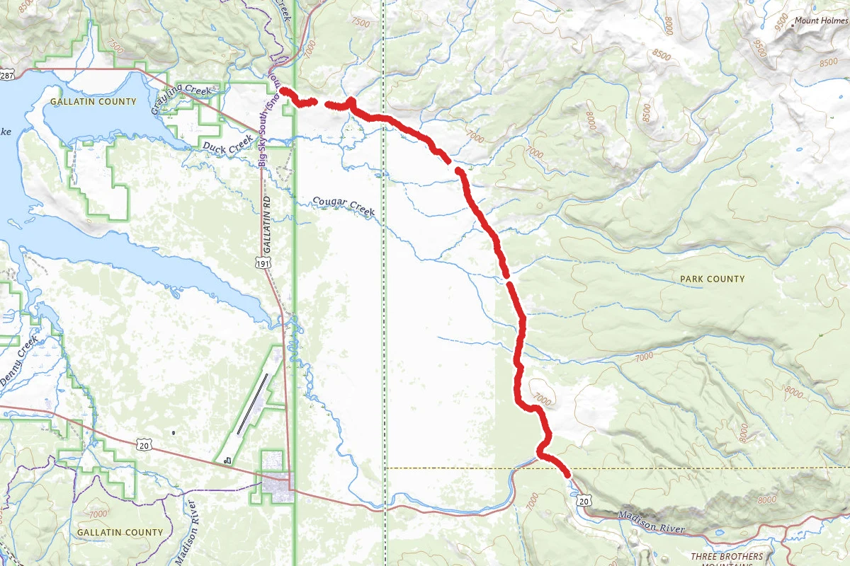 Gneiss Creek Trail