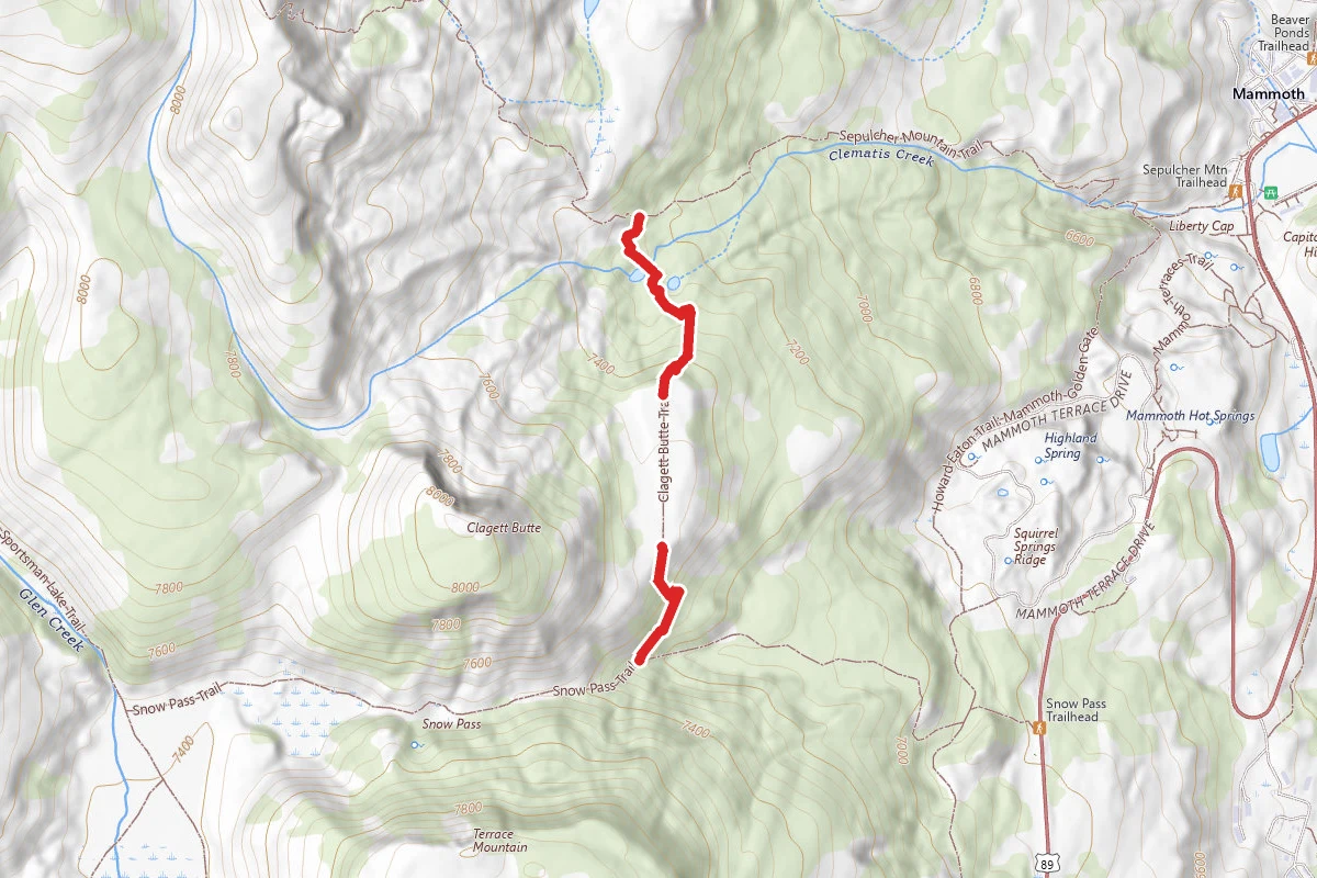 Clagett Butte Trail