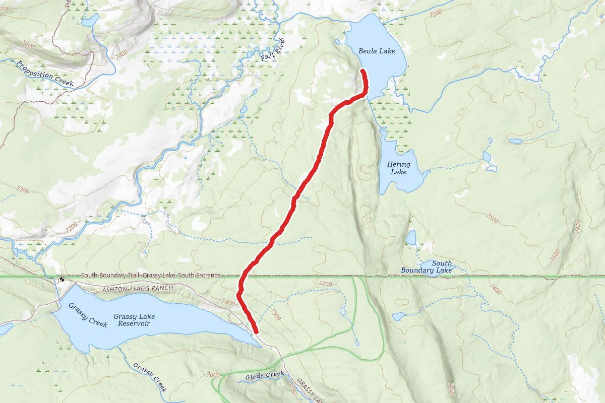 Beula Lake Trail