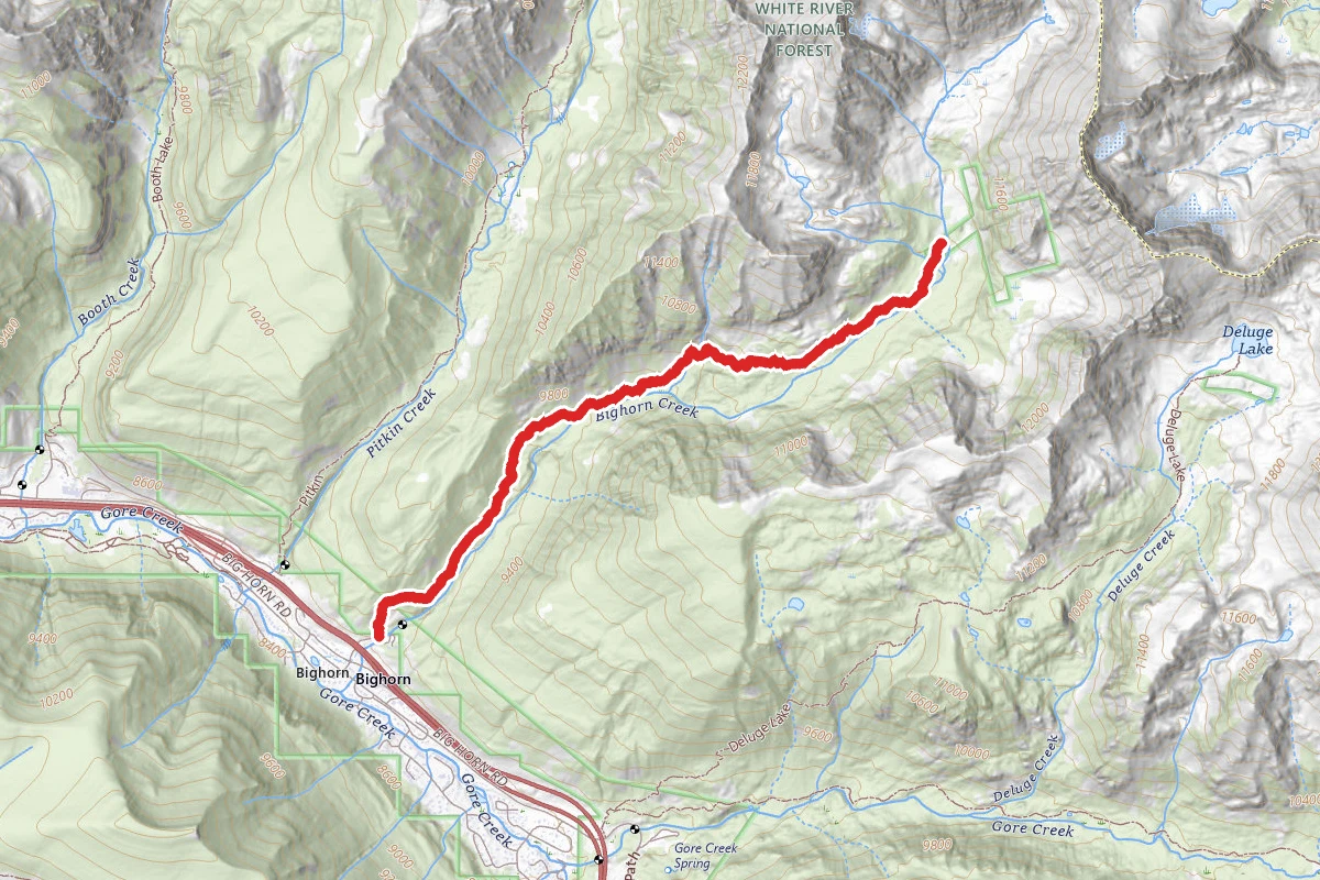 Bighorn Creek Trail
