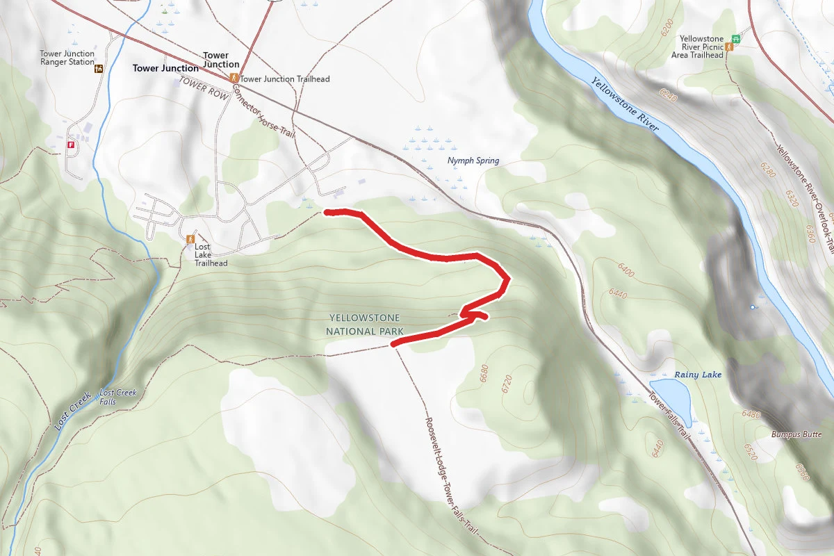 Lost Lake Horse Spur Trail