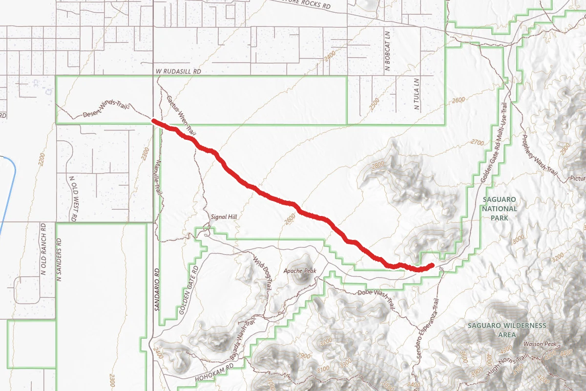 Encinas Trail
