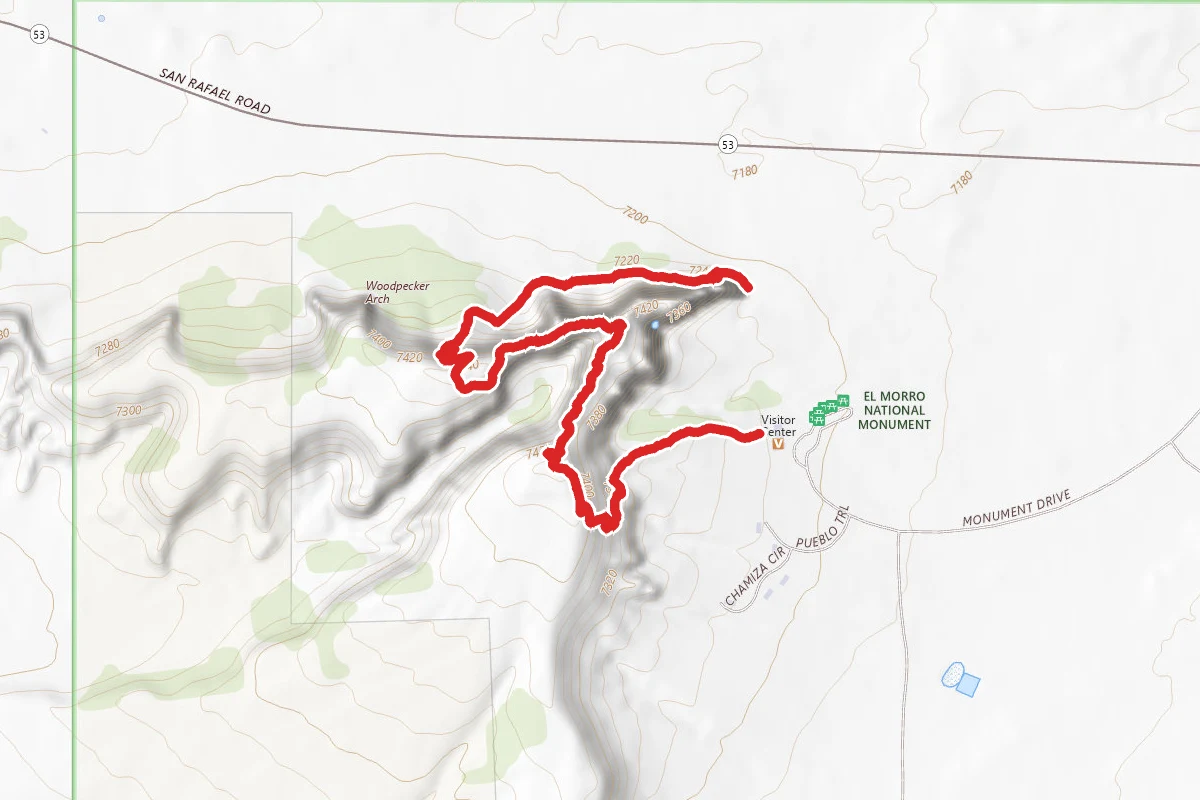 Mesa Top Trail Loop
