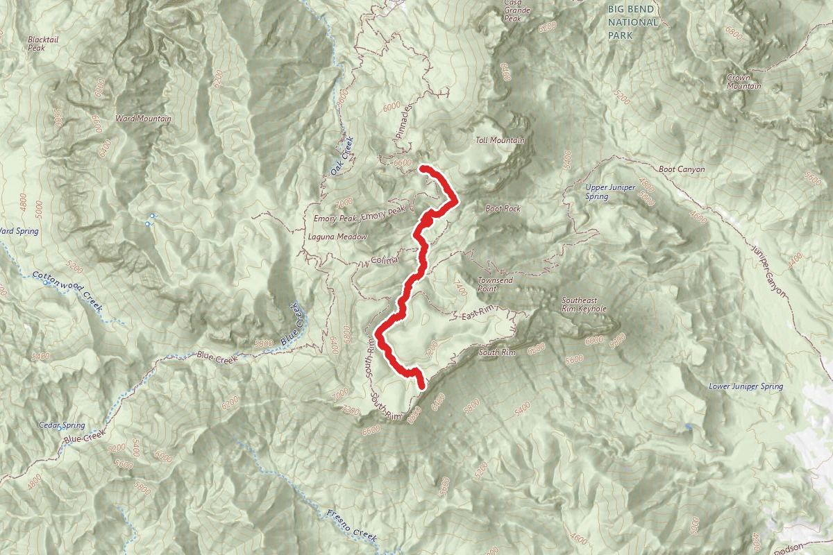 Boot Canyon