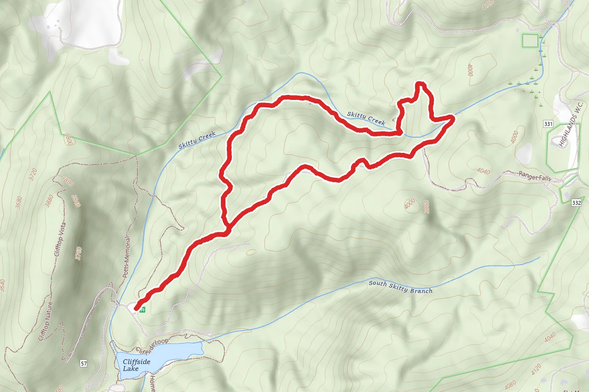 Ranger Falls Loop Trail
