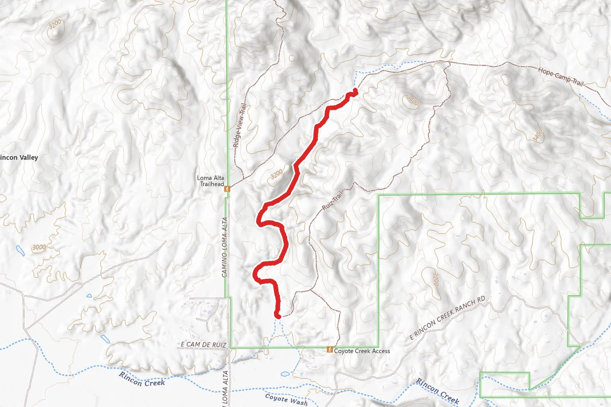 North Coyote Wash Trail