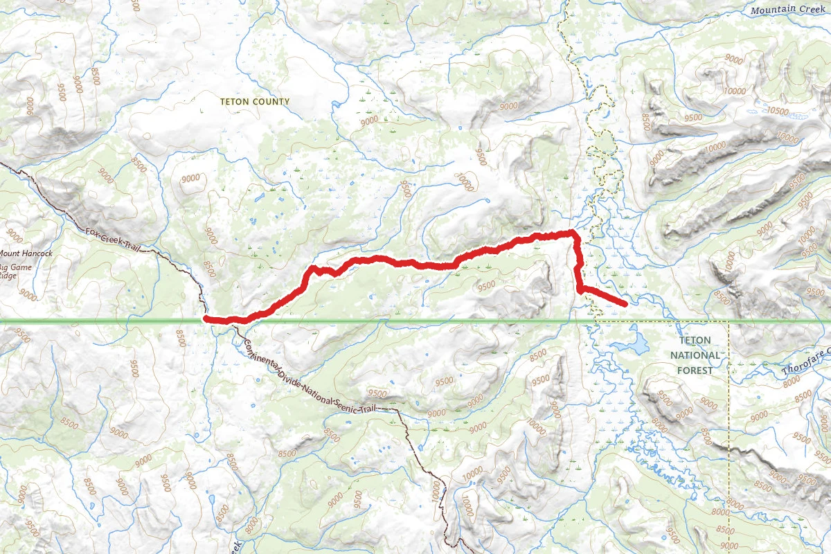 South Boundary Trail: Lynx Creek