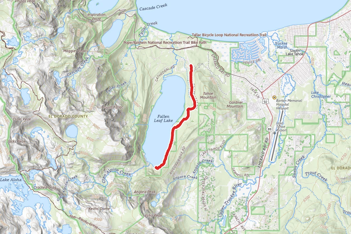 Fallen Leaf Lake Road