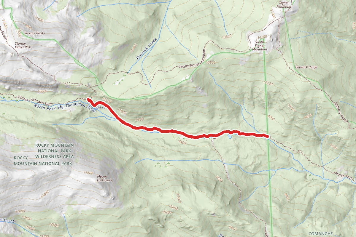 Lower Lost Lake Trail