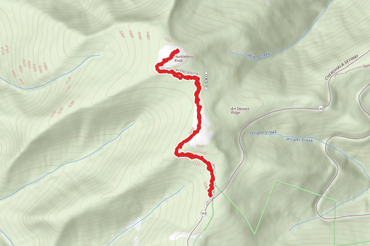 Huckleberry Knob Trail