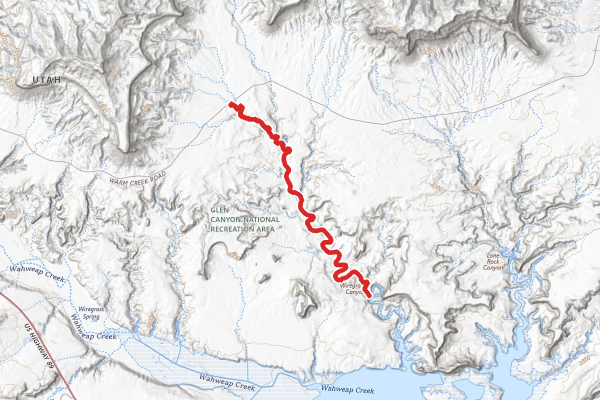Wiregrass Canyon Trail