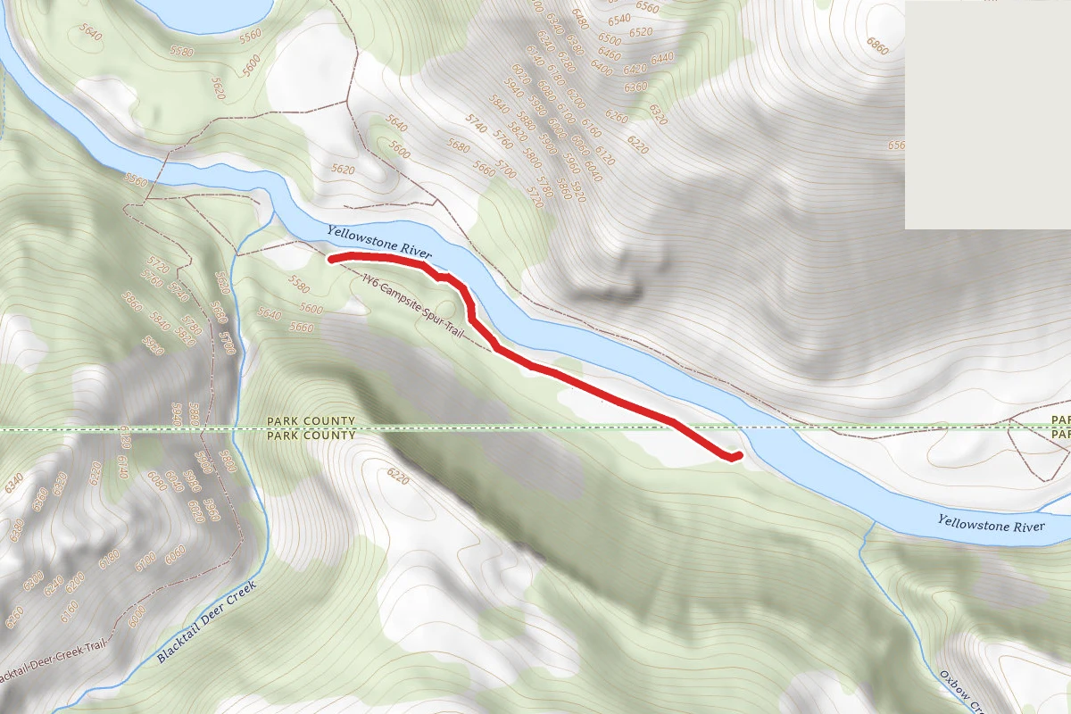 1Y8 Campsite Spur Trail