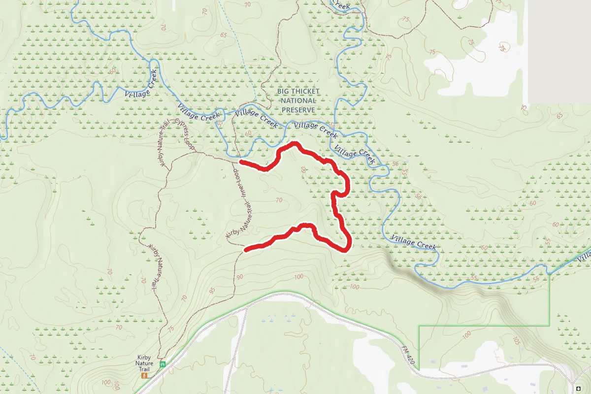 Kirby Nature Trail Outer Loop