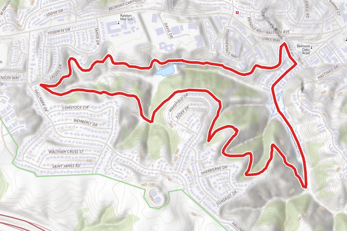 Lake Road and John Brooks Trail Loop