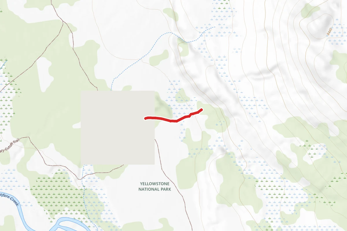 Thorofare Cabin Trail