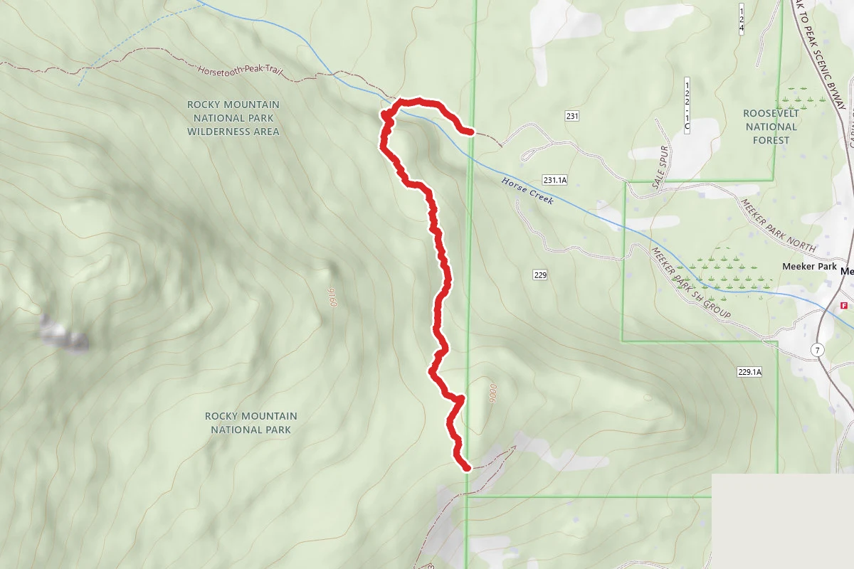 Connector Trail Between Wb-22 And Wb-23