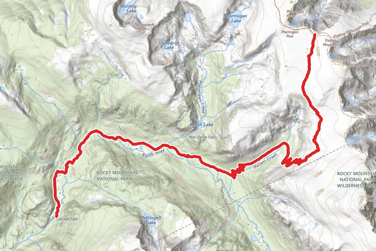 North Inlet-Flattop Junction