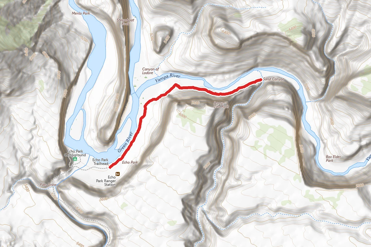 Confluence/Sand Canyon Access Trail