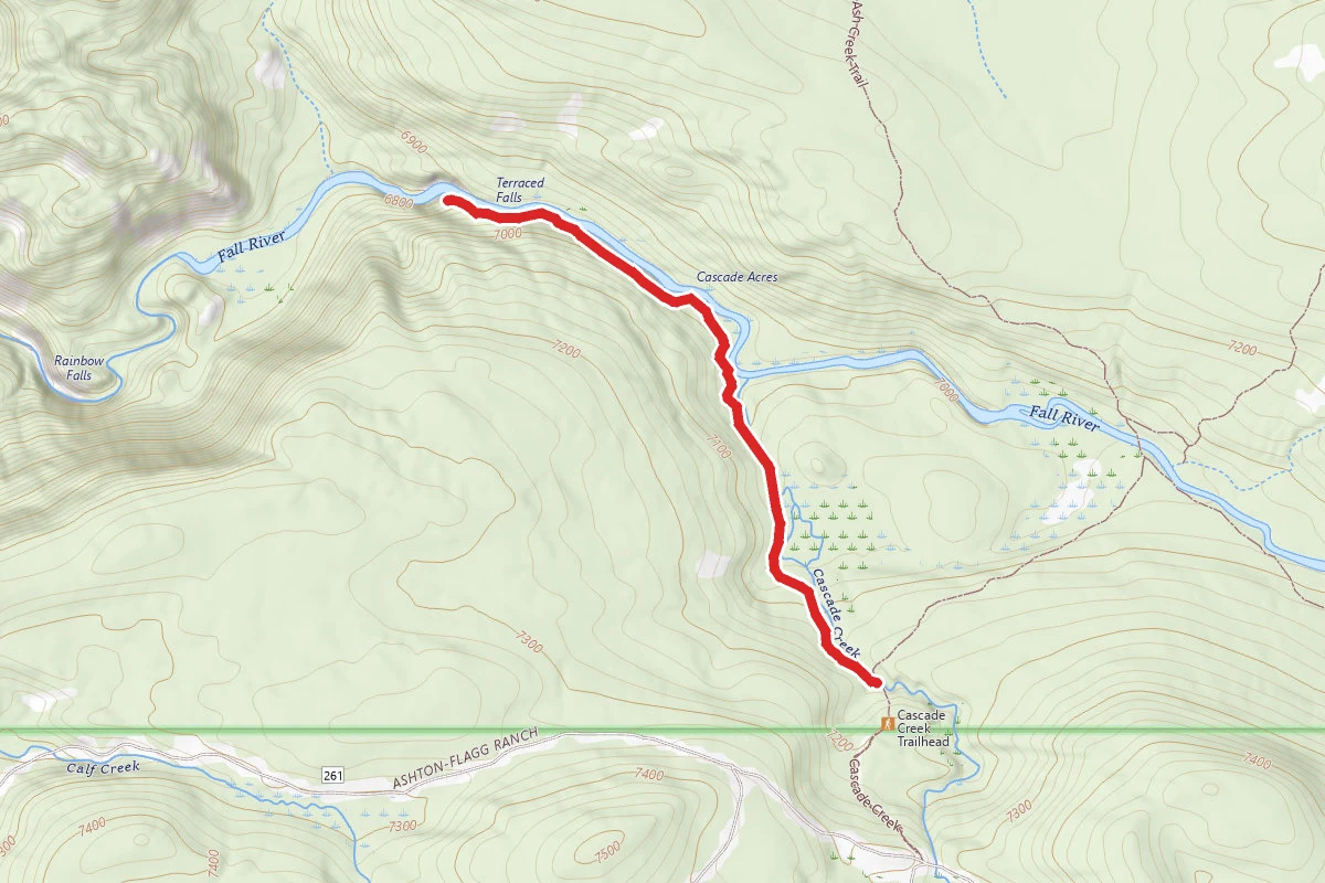 Terraced Falls Trail