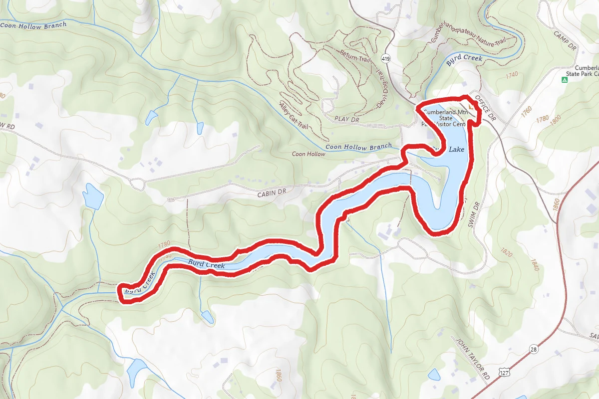Byrd Lake and Pioneer Short Loop Trail