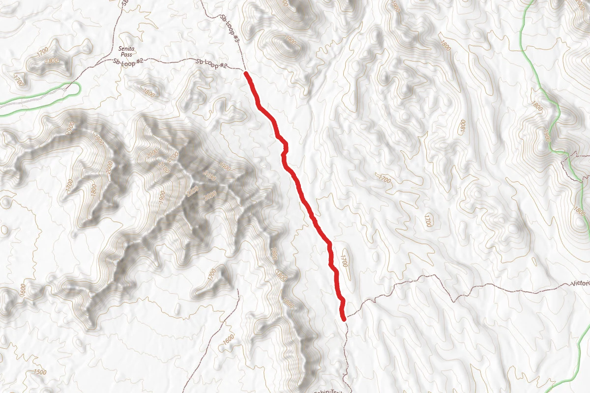 Senita Basin-Victoria Mine Trail