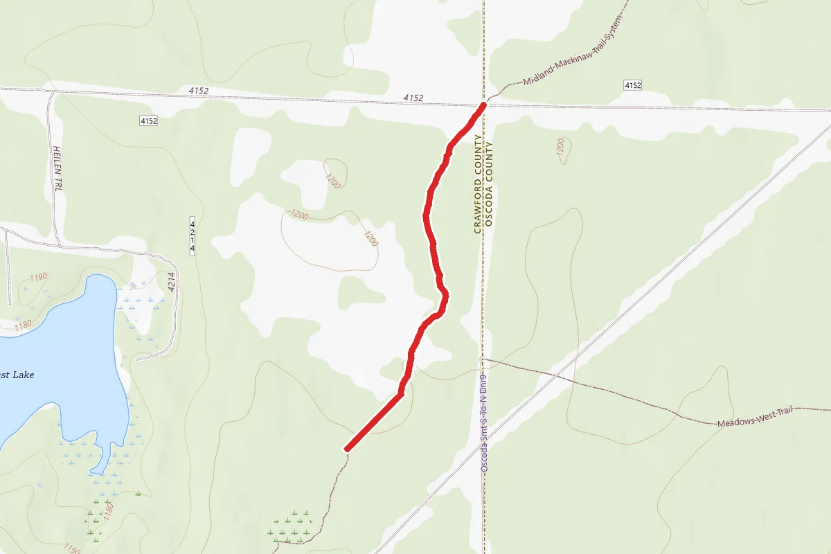 Midland to Mackinaw Boy Scout Trail