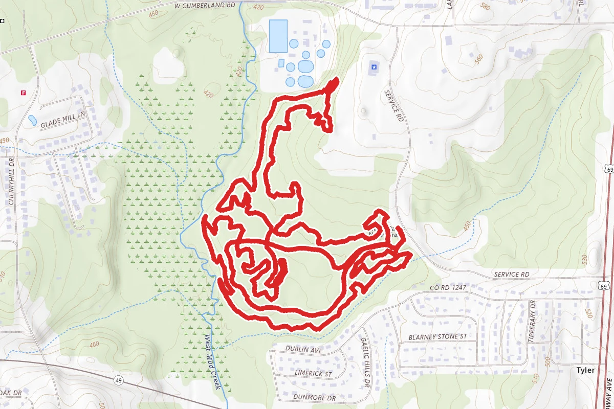 Faulkner Park Trail