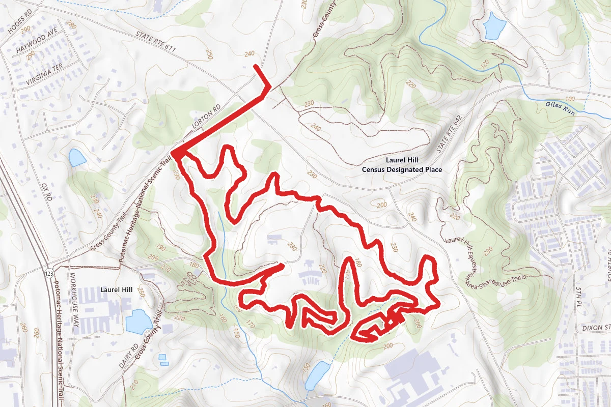 Laurel Hill Park MTB Trail