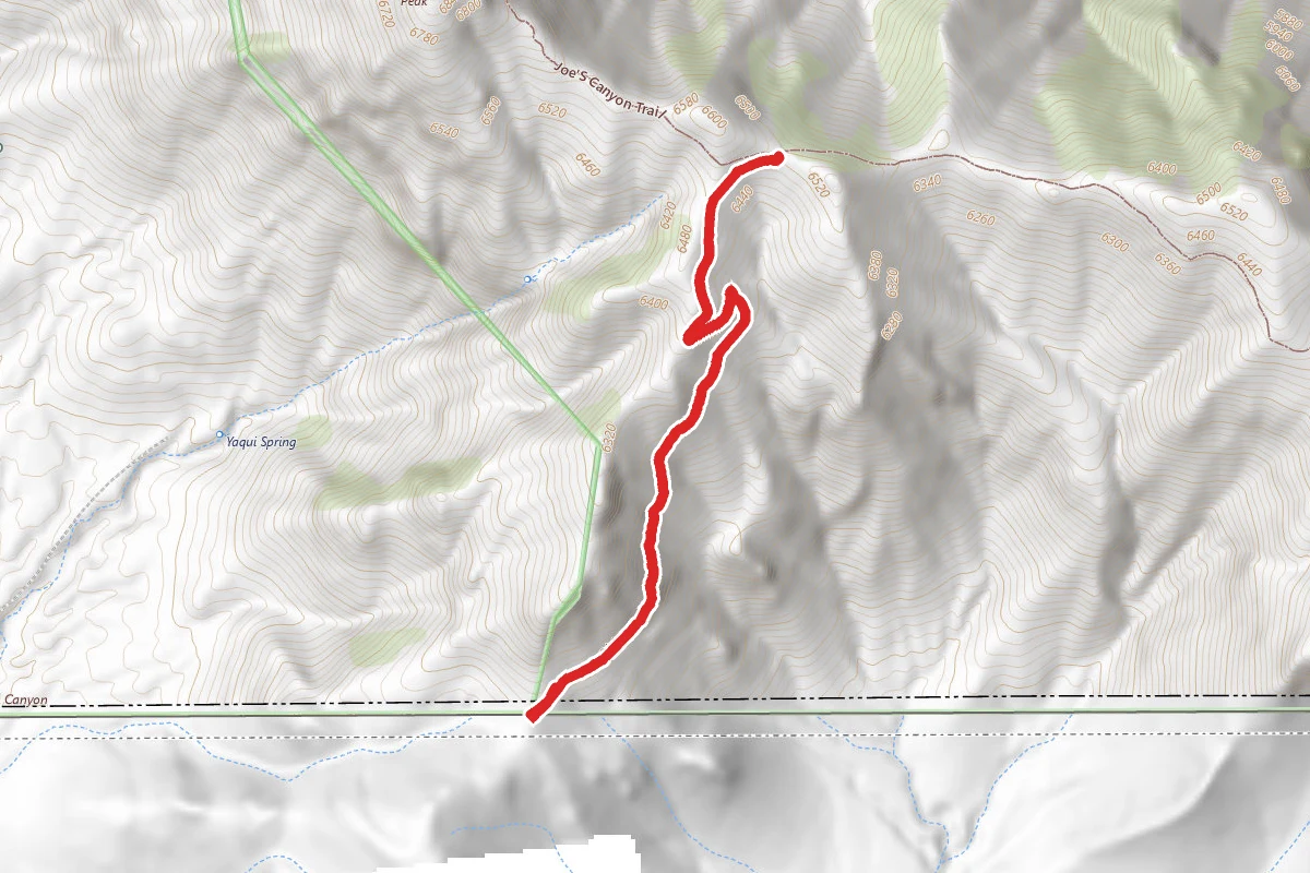 Yaqui Ridge Trail