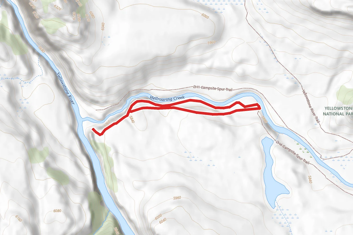 2H2 Campsite Spur Trail