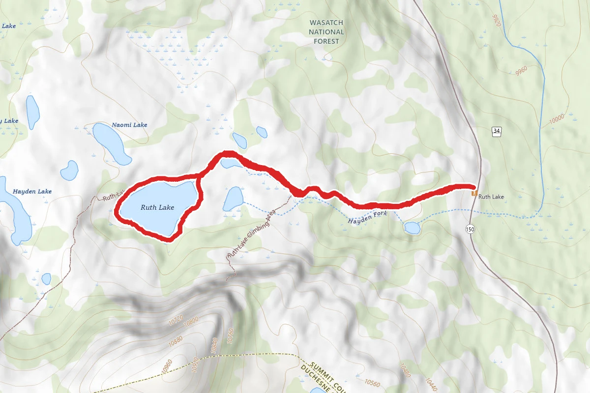 Ruth Lake Trail