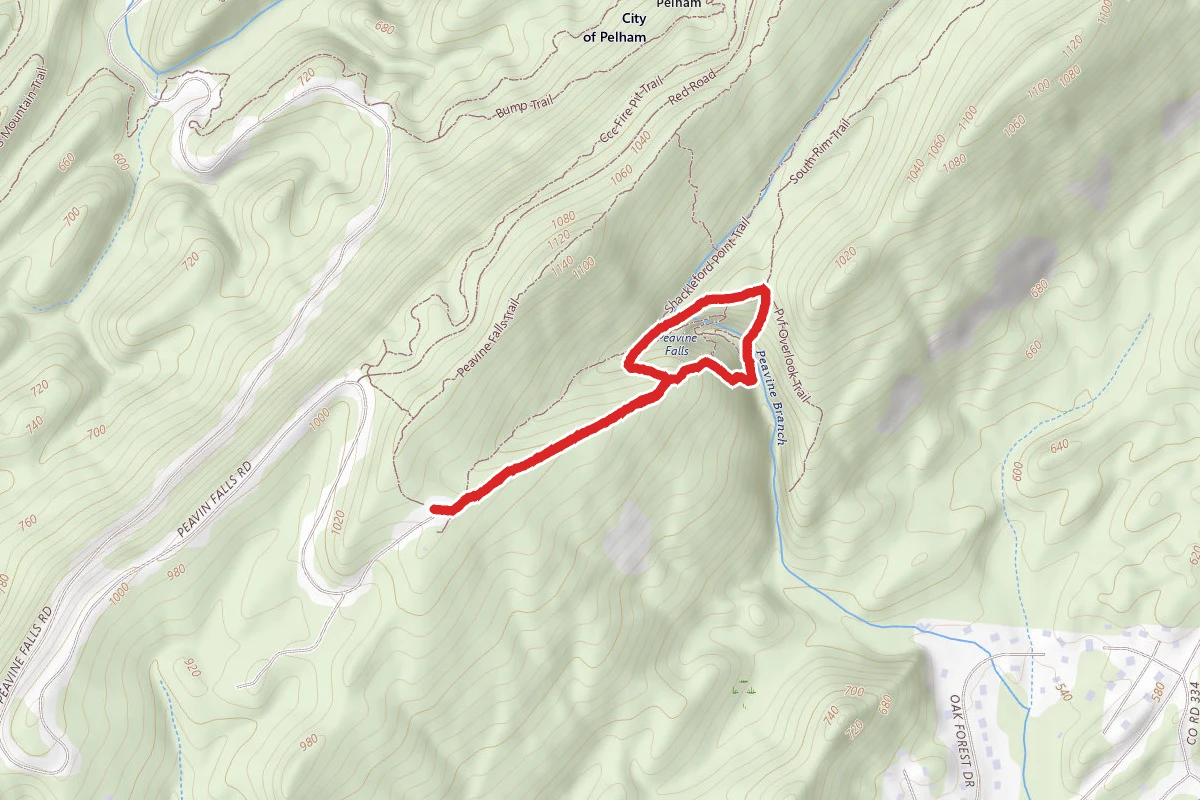 Peavine Falls Short Loop