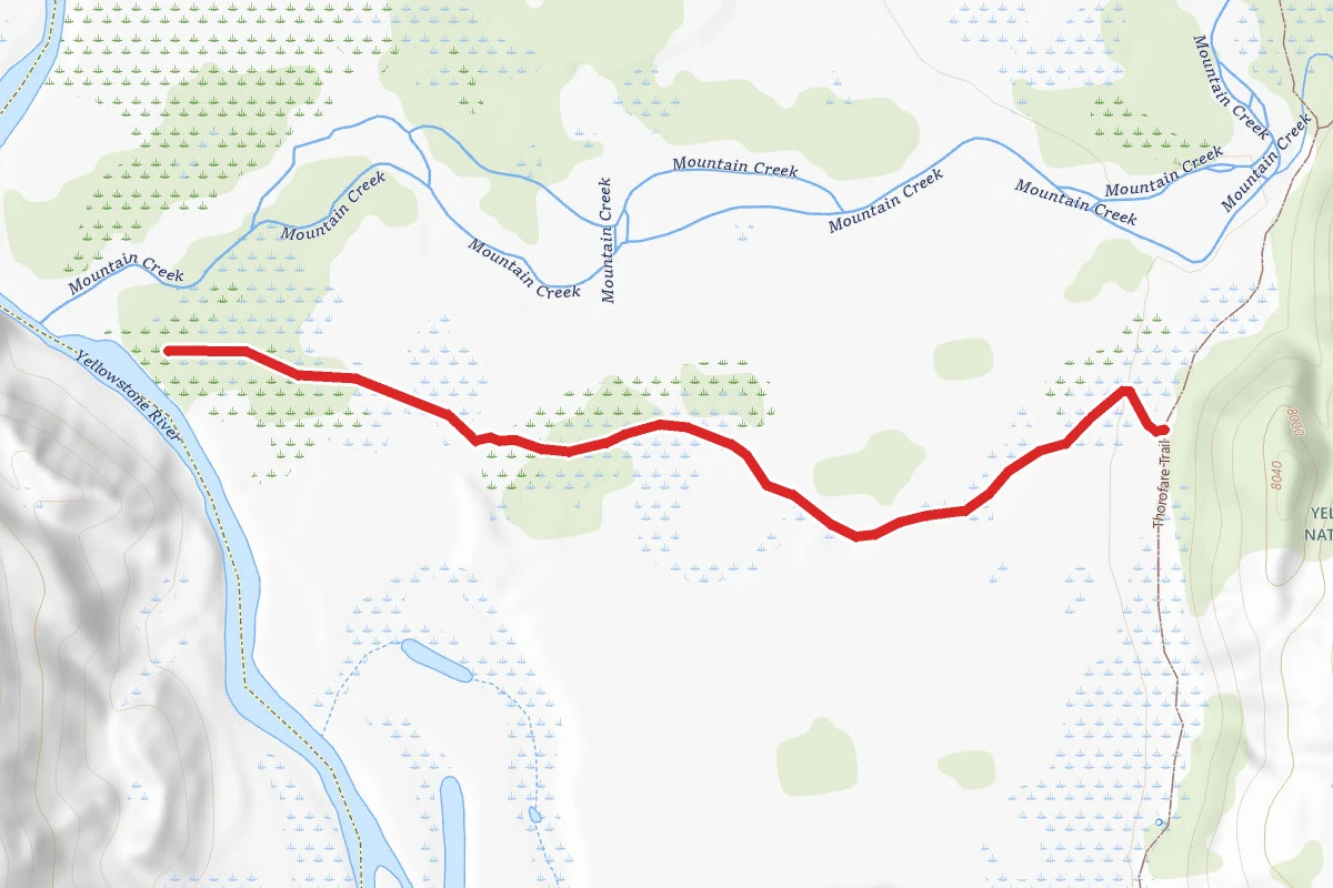 6D1 Campsite Spur Trail
