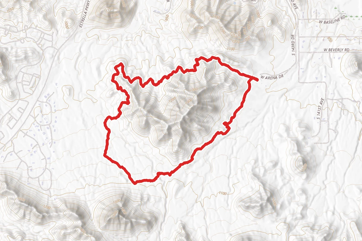 Rainbow Valley, Dysart and Toothaker Trail Loop