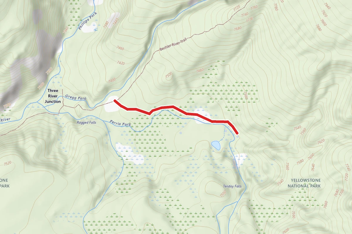 Ferris Creek Stock Crossing Trail