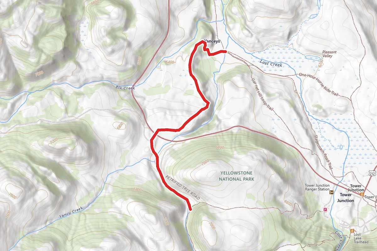 Two Hour Horse Ride Trail