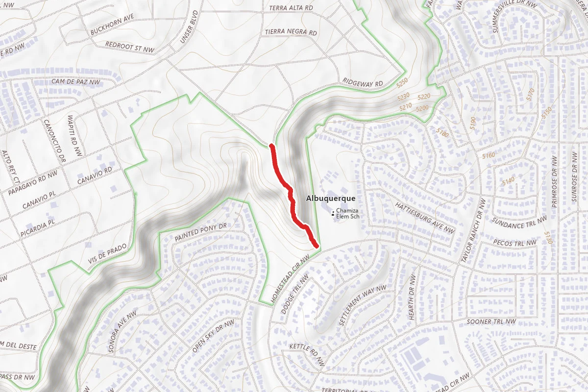Chamiza Connector Trail