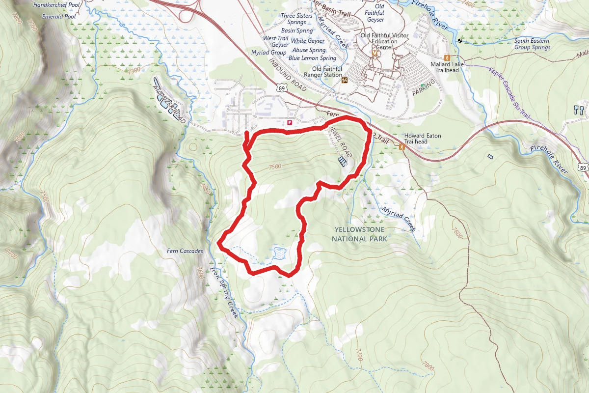Fern Cascade Loop Trail