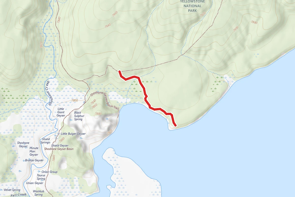 8R5 Campsite Spur Trail