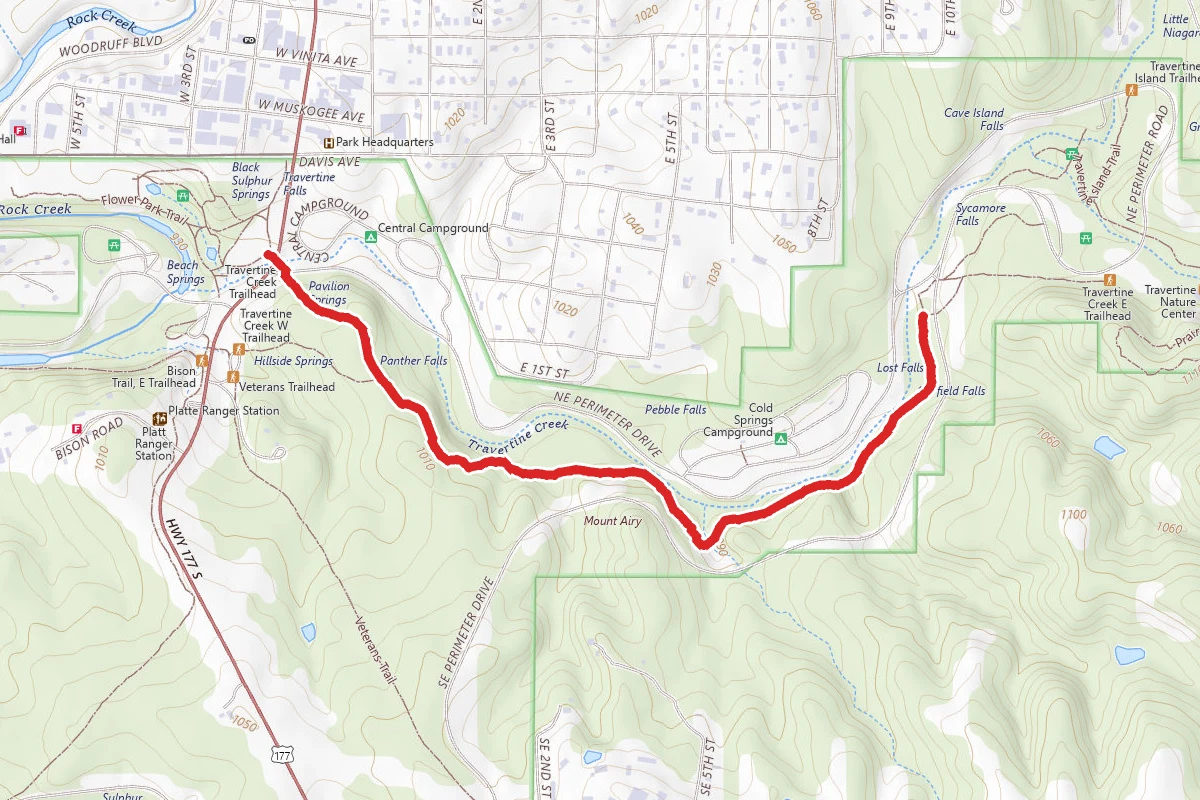 Travertine Creek Trail