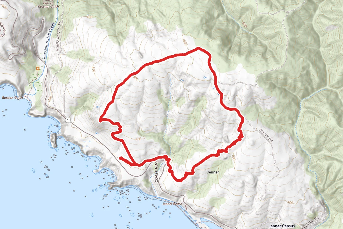 Sea to Sky to Raptor Ridge Loop