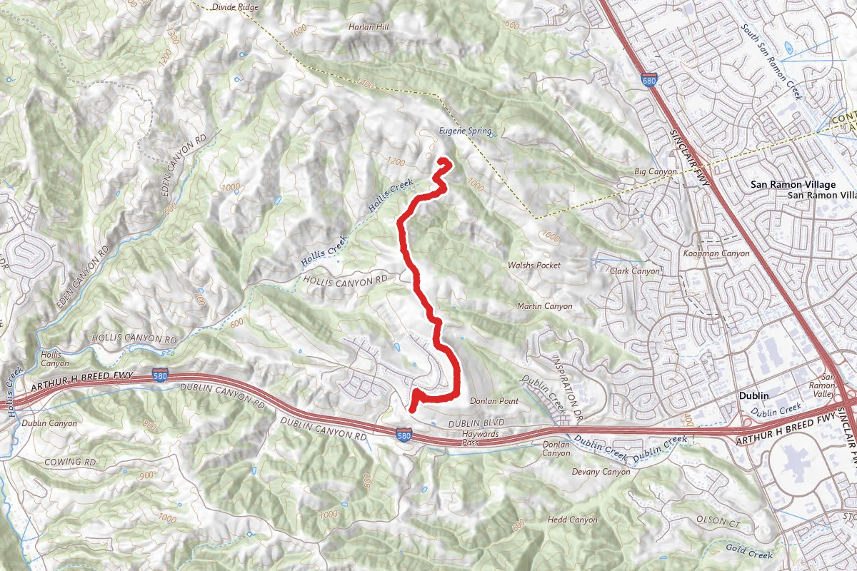 Calaveras Ridge Regional Trail