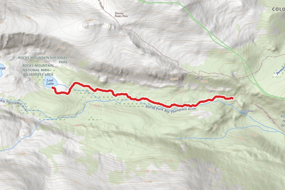 Upper Lost Lake Trail