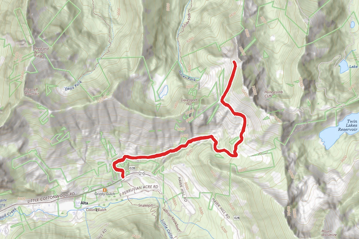 Prince of Wales Mine Trail