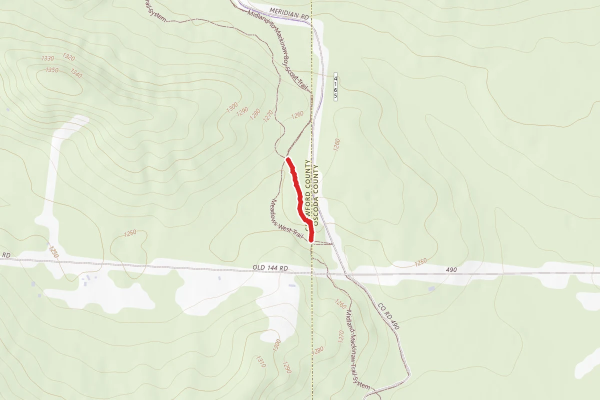 Midland to Mackinaw Boy Scout Trail