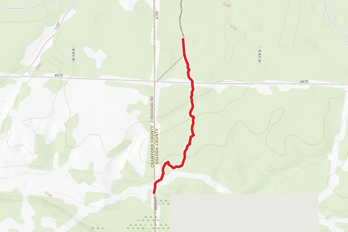 Midland to Mackinaw Boy Scout Trail