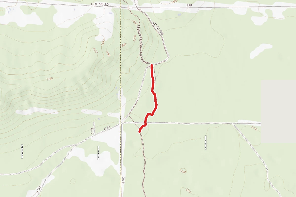 Midland to Mackinaw Boy Scout Trail