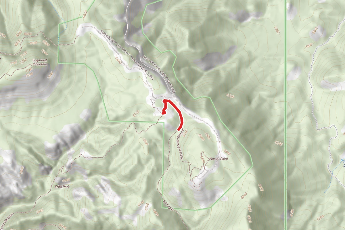 Massai-Echo Canyon Spur