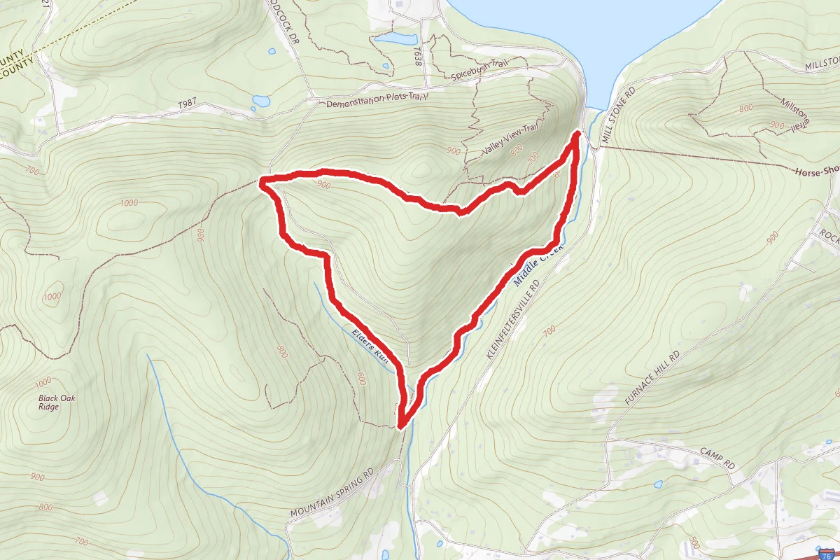 Middle Creek Elders Run Trail