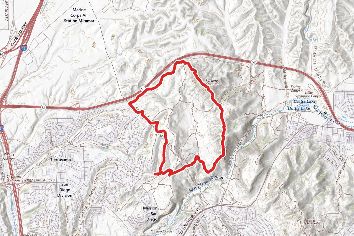 South Fortuna and North Fortuna Loop